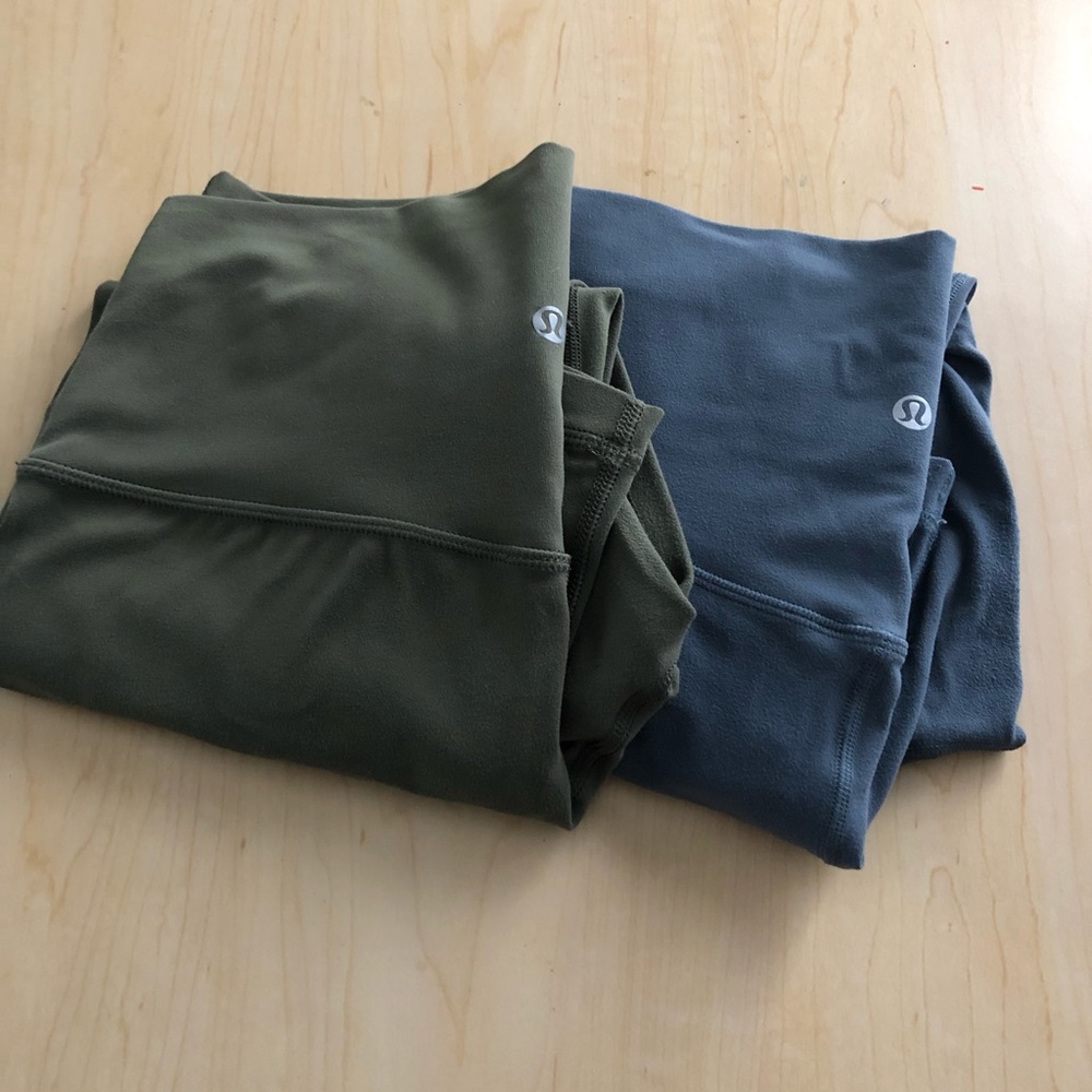 Lululemon Aligns Oiled Blue